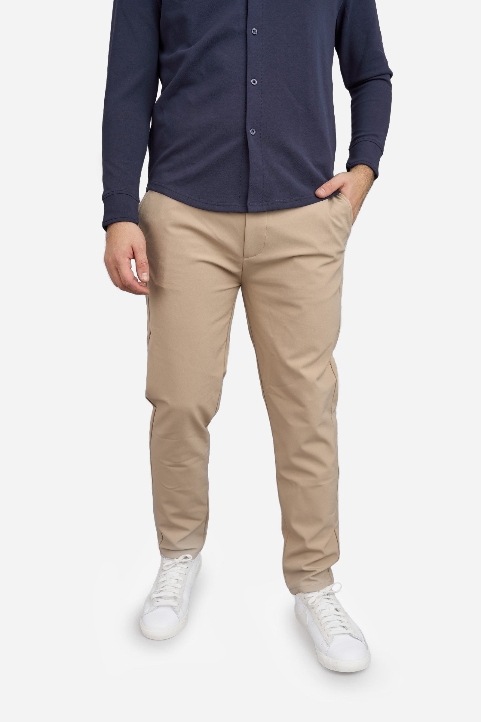 Polo Ralph Lauren Straight Fit Flat Front Stretch Twill Chino Pants |  Dillard's